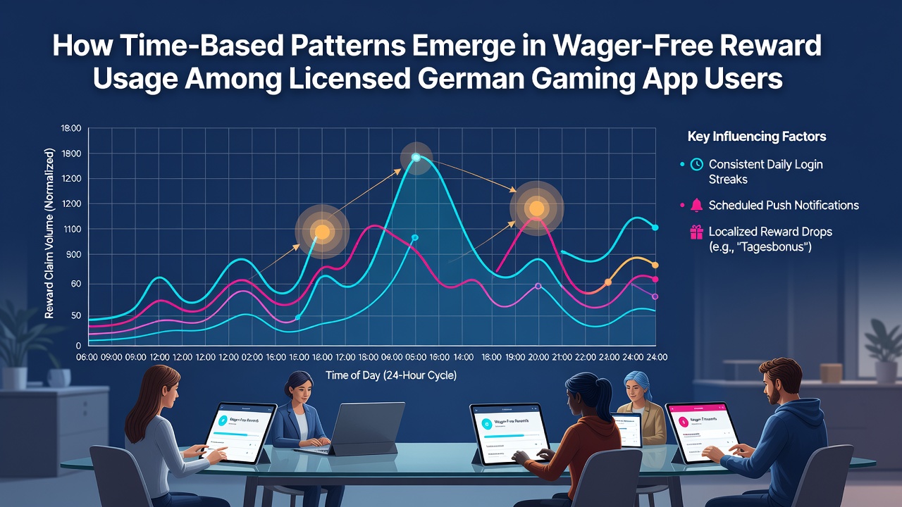 Diagramm veranschaulicht saisonale Schwankungen bei Belohnungseinlösungen in mobilen Casinos